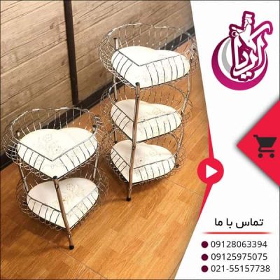 فروش جا پیازی قلبی در دو مدا