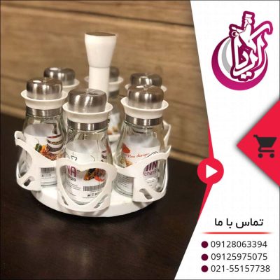 فروش سرویس ادویه پگاه درب استیل