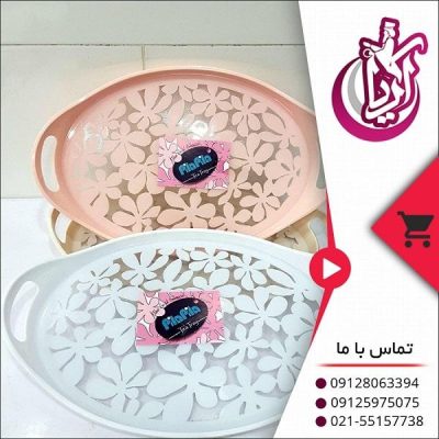فروش سینی طرح ترک پیلا پیلا رنگی