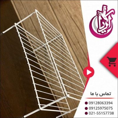 فروش راف دو طبقه آریا قفسه ای