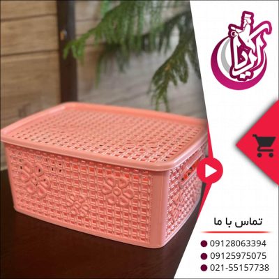 سبد درب دار پیلا پیلا - فروش عمده