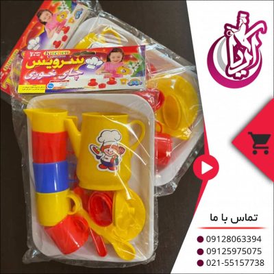 اسباب بازی چای خوری داتو در رنگ بندی شاد
