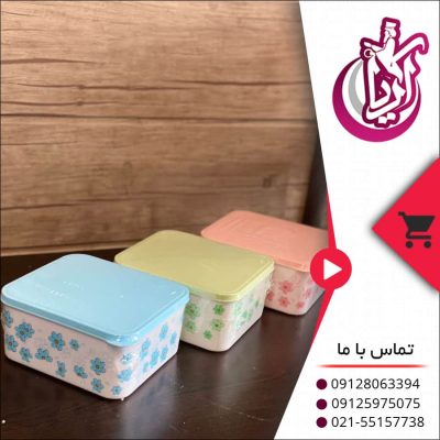 ظرف فریزری چاپ دار بورا - فروش عمده