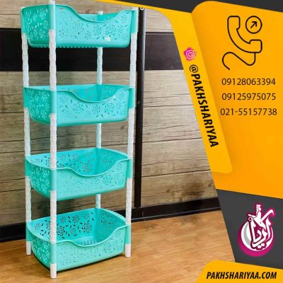 جا پیازی ۴ طبقه رزا در رنگ بندی متنوع